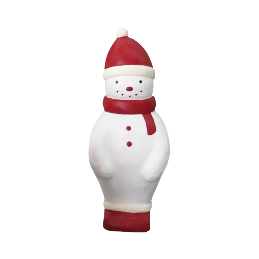 Figurine Bonhomme de neige en Bois