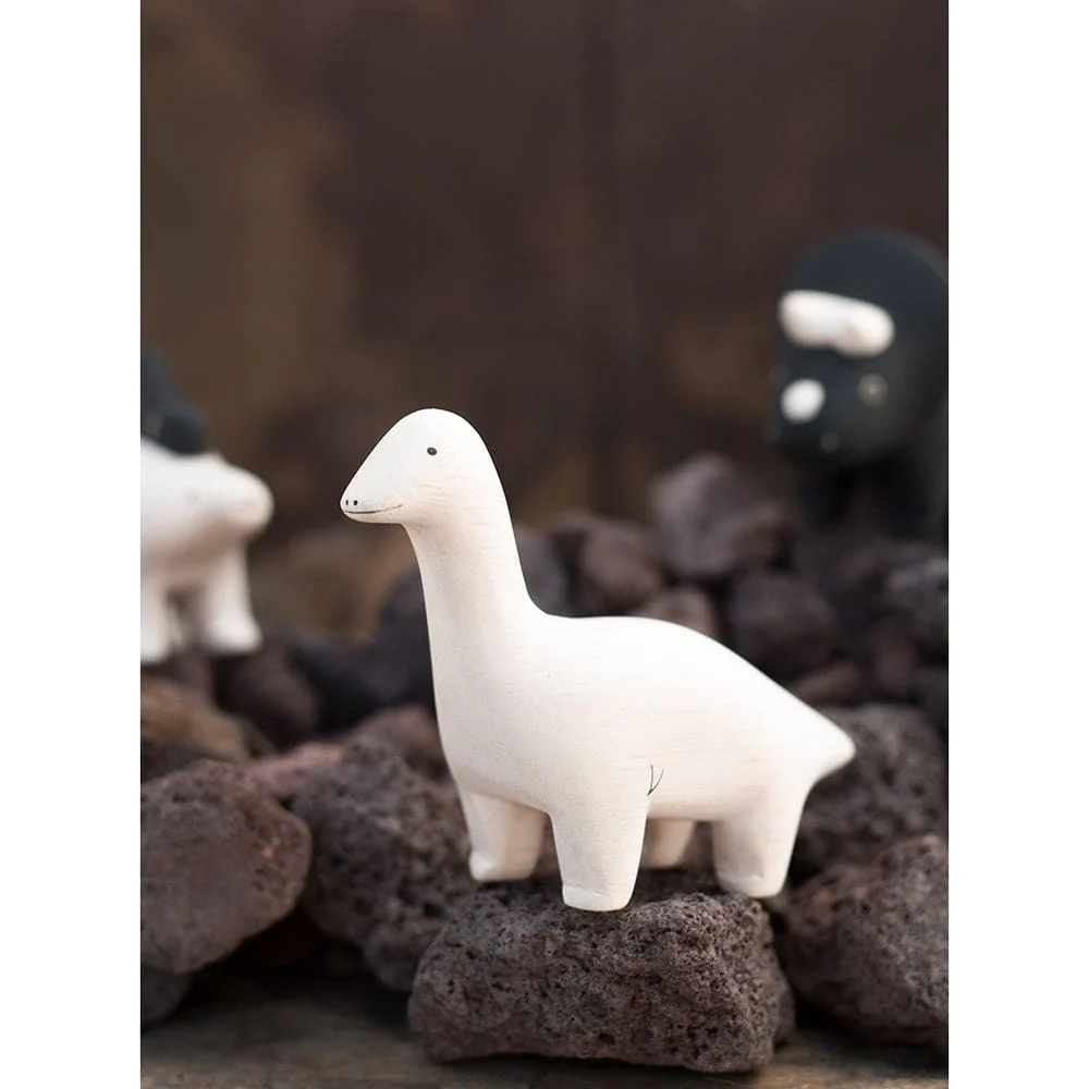 Figurine Brachiosaure en Bois - Image 3