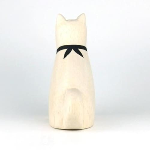 Figurine Chien Akita en Bois - Image 8