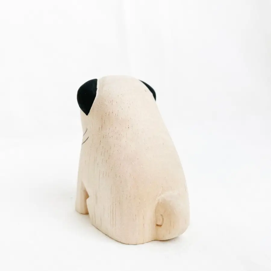 Figurine Chien Carlin en Bois (Copy) - Image 9