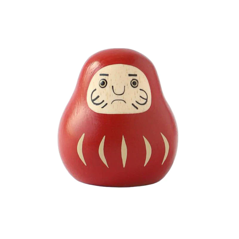 Figurine Daruma Mini en bois