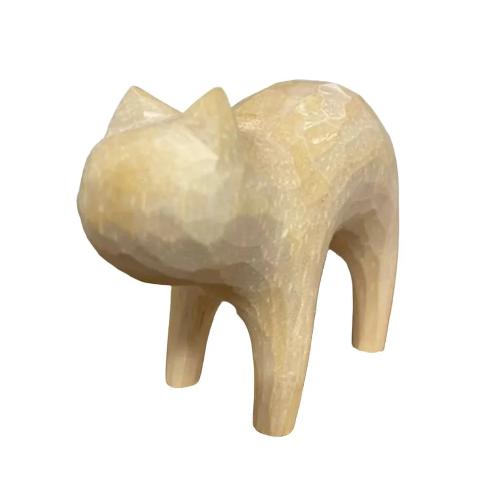 Figurine en bois à personnaliser - Chat