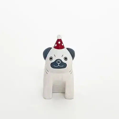 Figurine en bois – Carlin – Noël - Image 2