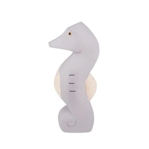 Figurine en bois été - Hippocampe