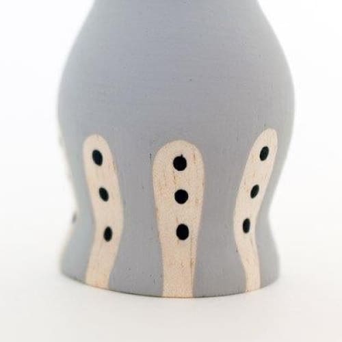 Figurine en bois été - Poulpe gris - Image 8