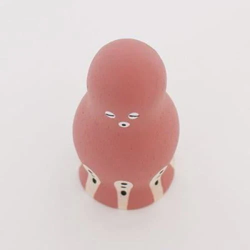 Figurine en bois été - Poulpe rose - Image 6