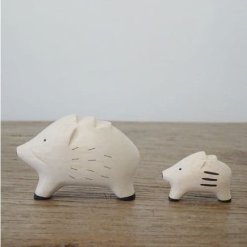 Figurine en bois Oyako - Marcassin - Image 2