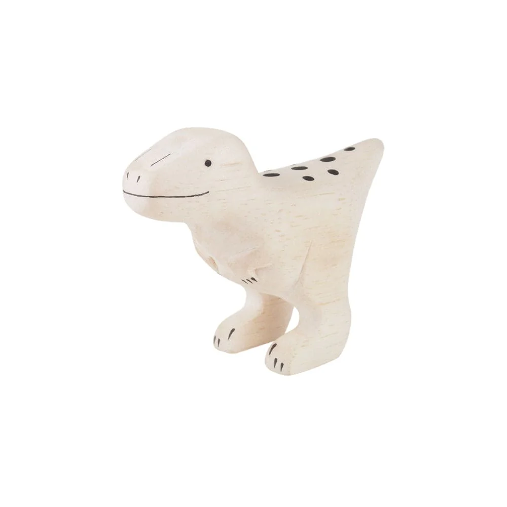 Figurine en bois - Velociraptor