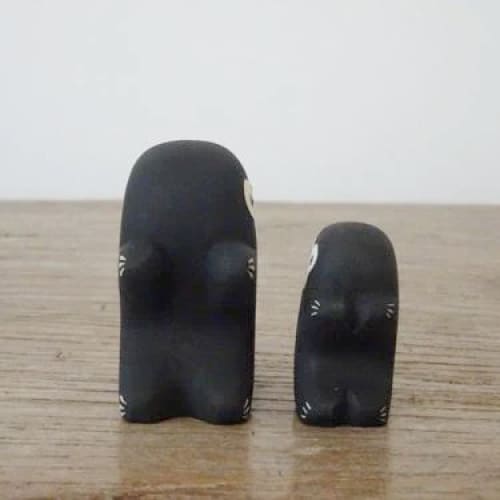 Figurine Enfant Singe en Bois - Image 8