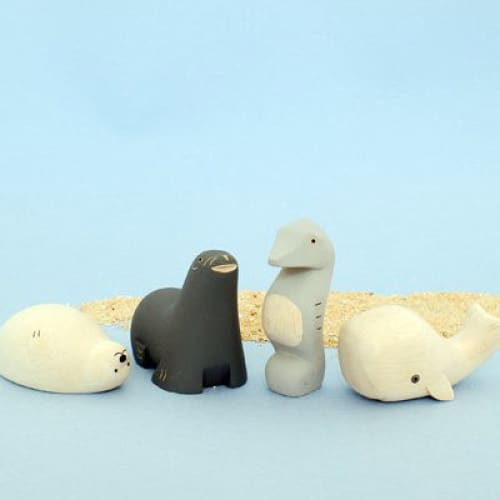 Figurine Hippocampe en Bois - Image 6