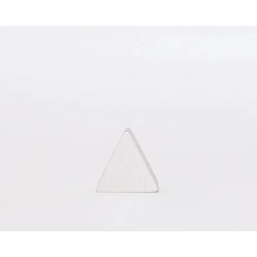 Figurine Père Noël Triangulaire de Noël Argent - Image 3