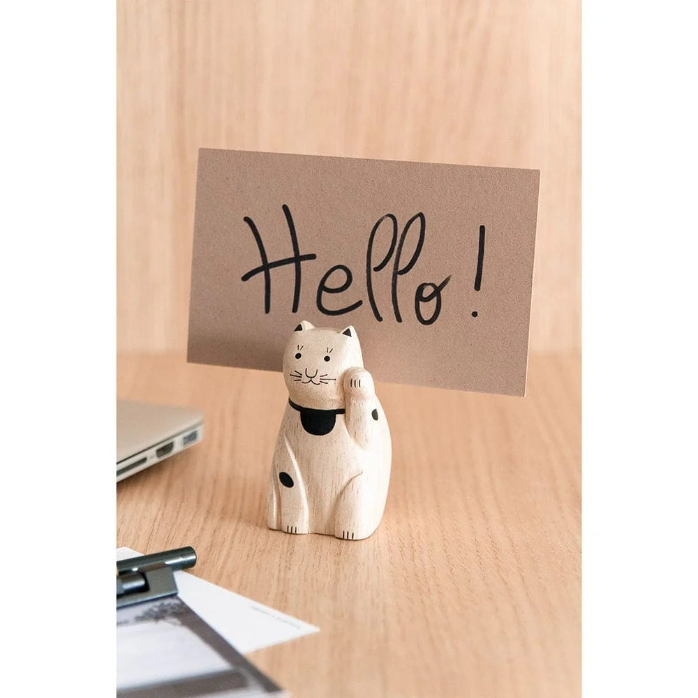 Figurine Porte carte Maneki Neko - Image 2