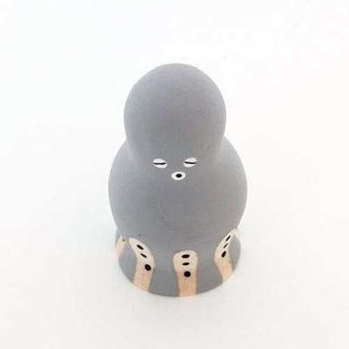 Figurine Poulpe gris en Bois - Image 7