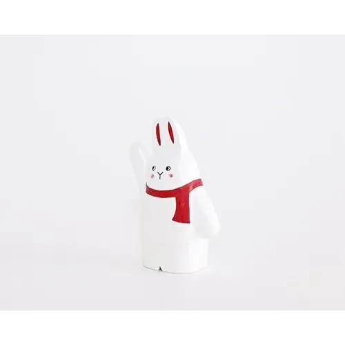 Figurine Série Nakayoshi Noël Lapin High Touch - Image 2
