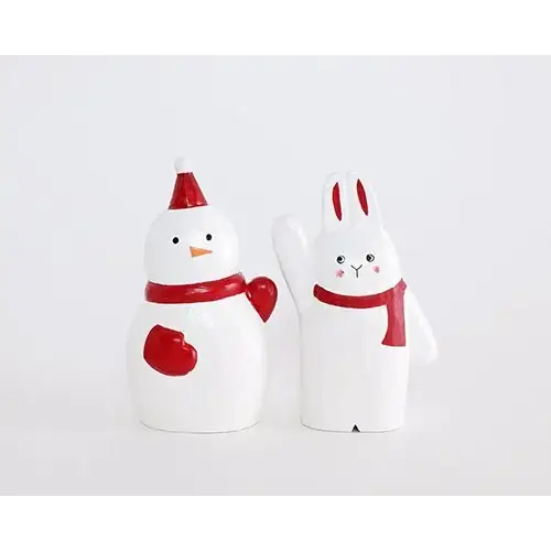Figurine Série Nakayoshi Noël Lapin High Touch - Image 5