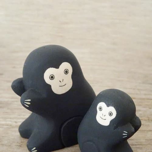 Figurine Singe en Bois - Image 10