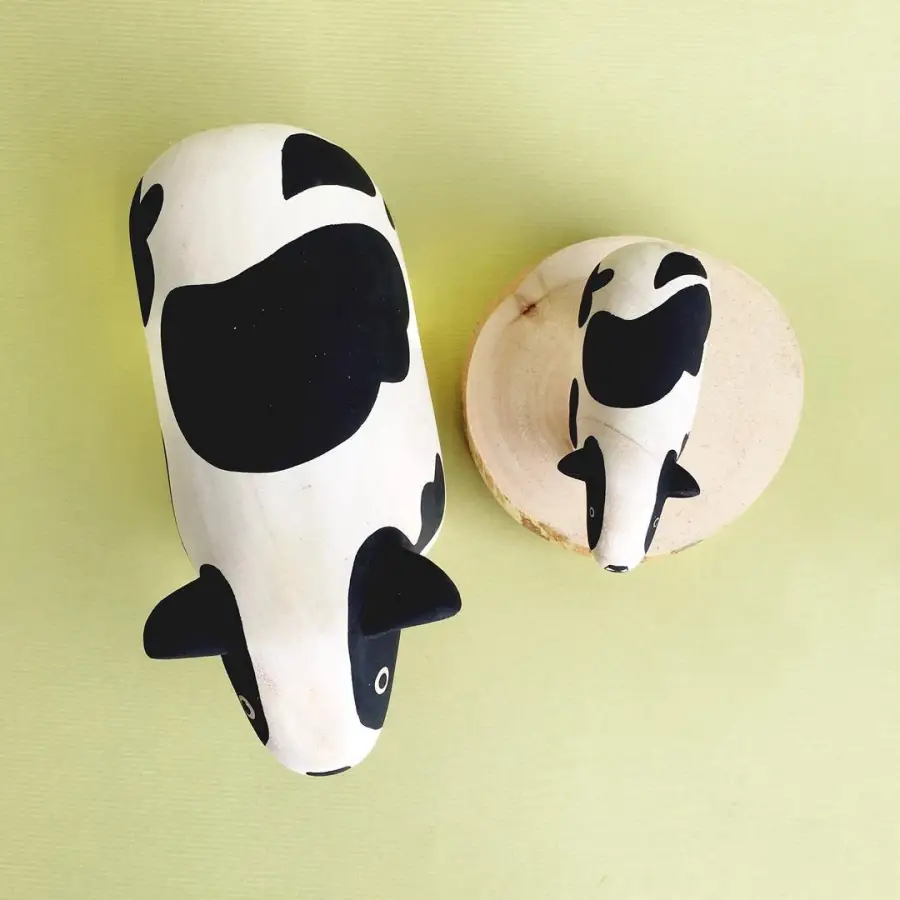 Figurine Vache  Pole Pole Grande Taille - Image 6