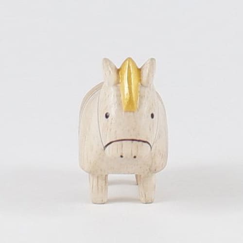 Figurines en bois - Set signes du zodiaque chinois - Or - Image 8