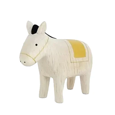 Figurine en bois – UMA doré – Collection Polepole Animal